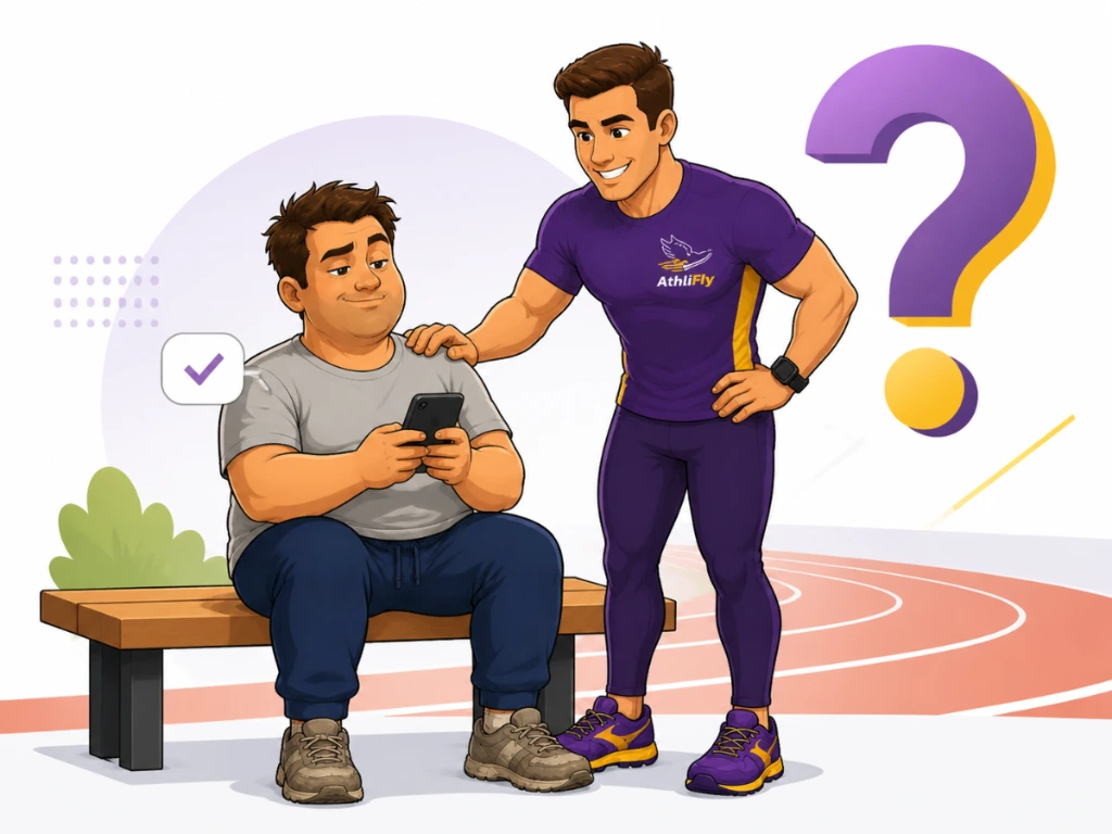 Got questions about running shoes for flat feet? Rex asked them first. Rex asks Coach Fly the questions every beginner runner is afraid to ask โ AthliFly FAQ and Shoe Finder Quiz