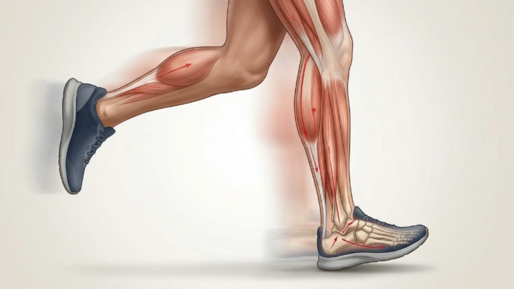 Ground reaction force at foot strike in beginner runners Runner's foot at the moment of ground contact showing impact loading during running
